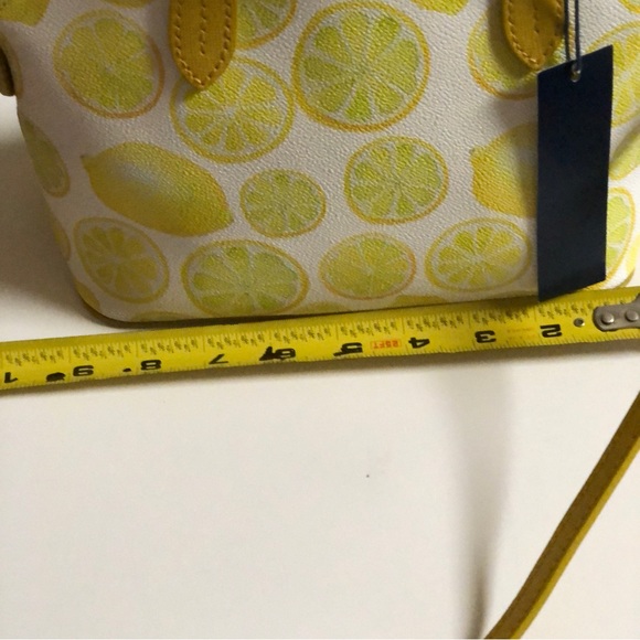 Rare Dooney & Bourke Limone Ruby Mini Crossbody Satchel - Picture 7 of 10